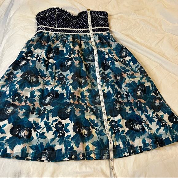 Kimchi Blue Strapless Mixed Print Dress size 2 - Picture 7 of 9